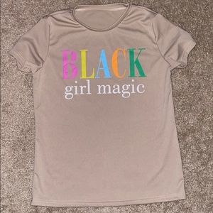 Tan Black Girl Magic Tshirt 💕
